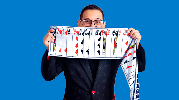 Mystery Card Streamer (Blue 6 of Clubs) by PlayTime Magic DEFMA