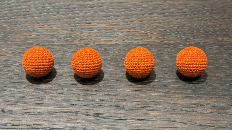 Shining Crochet Balls (Orange) by JT Magic