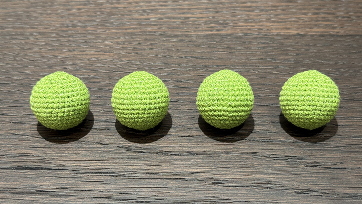 Shining Crochet Balls (Grass Green) by JT Magic