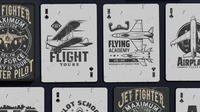 Jet Fighter Playing Cards
