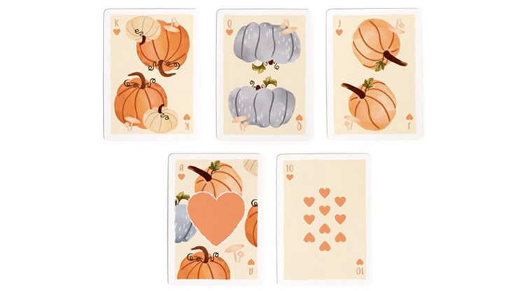 Autumn Harvest Playing Cards by Puckator UK