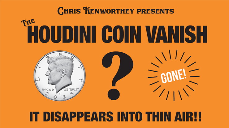 Houdini Coin Vanish by Chris Kenworthey