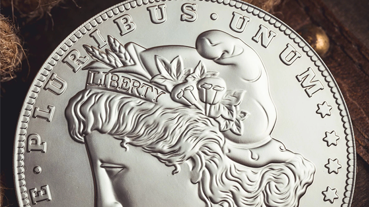 Bacon Jumbo Coin (Morgan) by Bacon Magic