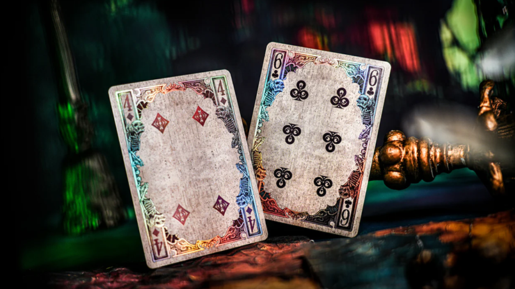 Keyhole Reflections on the Wall Playing Cards by Fashion TCC