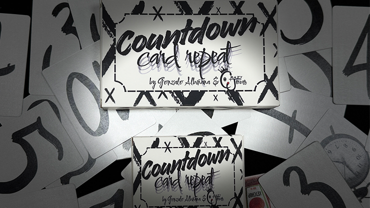 Countdown Repeat by Gonzalo Albiñana & CrazyJokers (Poker Size)