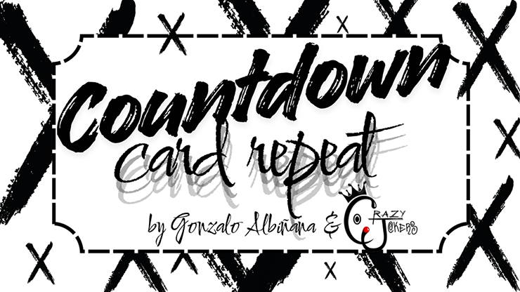 Countdown Repeat by Gonzalo Albiñana & CrazyJokers (Poker Size)