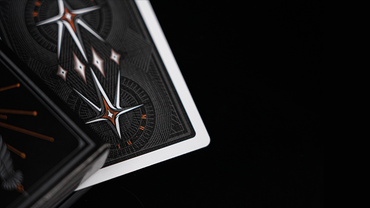 Mr. Black V1 (Black) Playing Cards