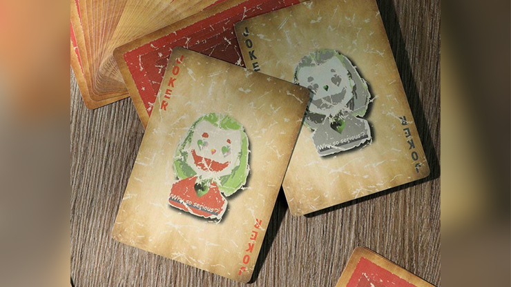 X1 Retro Red Playing Cards