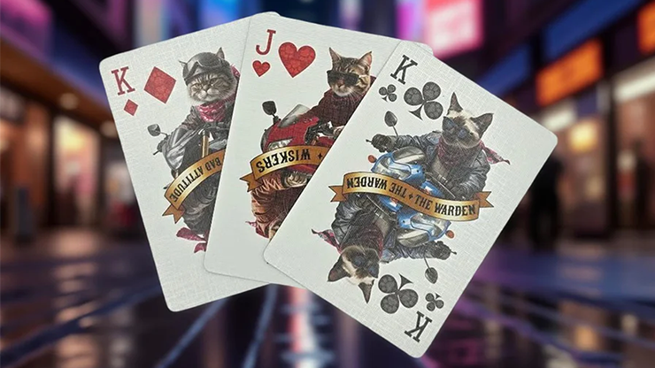 Biker Dogs Playing Cards by Collectable Playing Cards