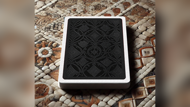The Spirit of Cubism (Dark Black) Playing Cards