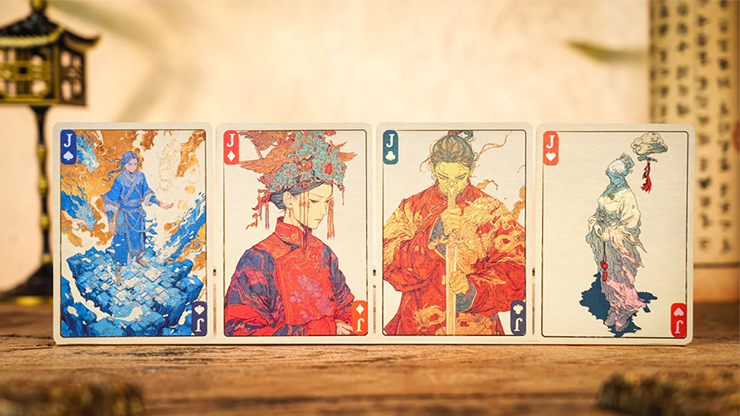 Ancient Relics Seat Playing Card by 52 Muse