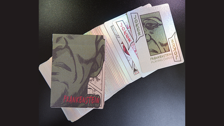 Frankenstein Series Holographic Comic Edition (Gilded) Playing Cards