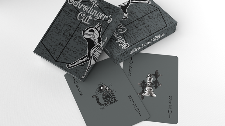 Schrodinger's Cat: Dead and Alive Edition Playing Cards