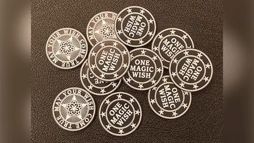 Giveaway Magic Wishing Coins (20 Plastic Coins) by Alan Wong