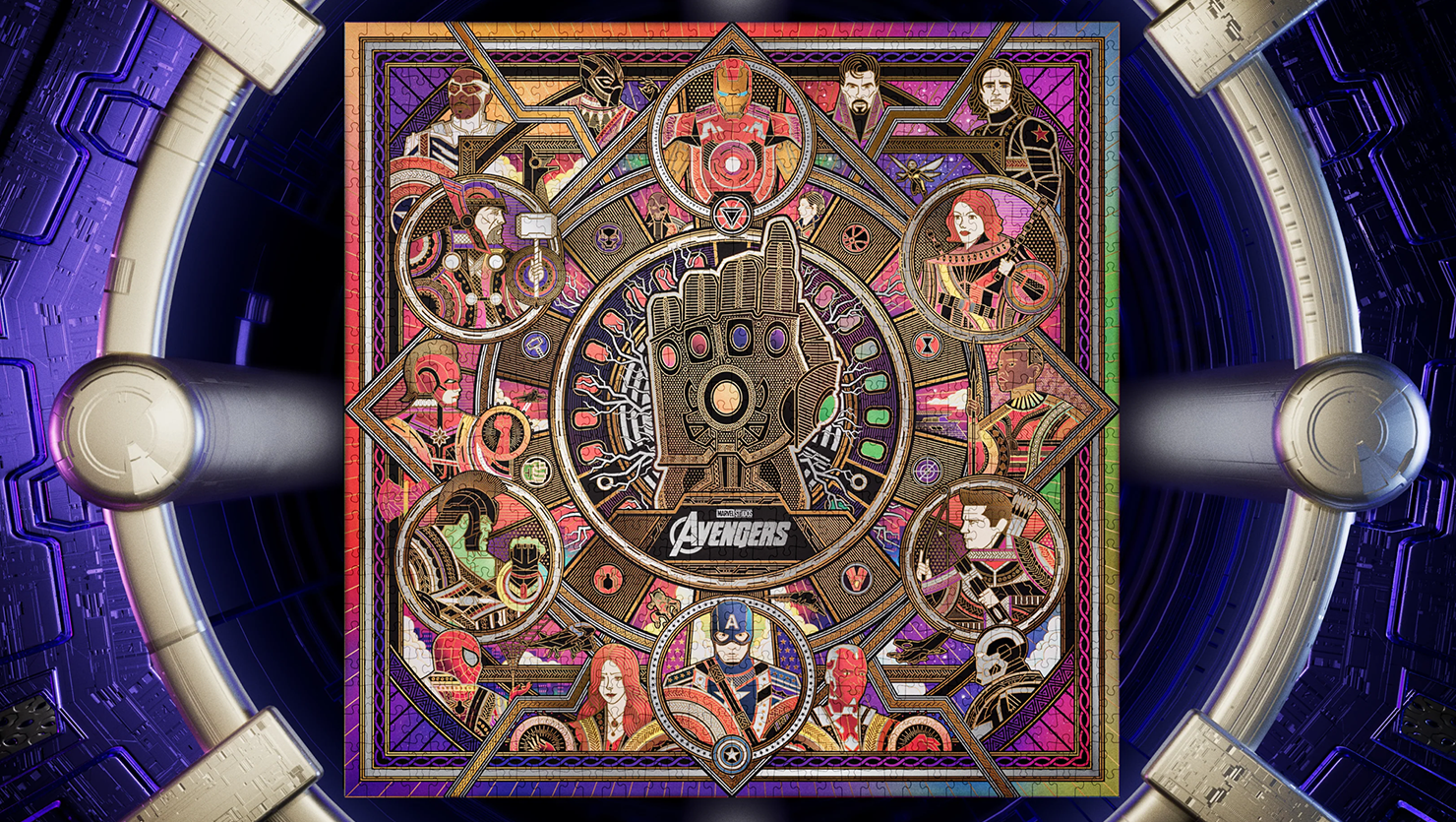 Avengers Jigsaw Puzzle by theory11