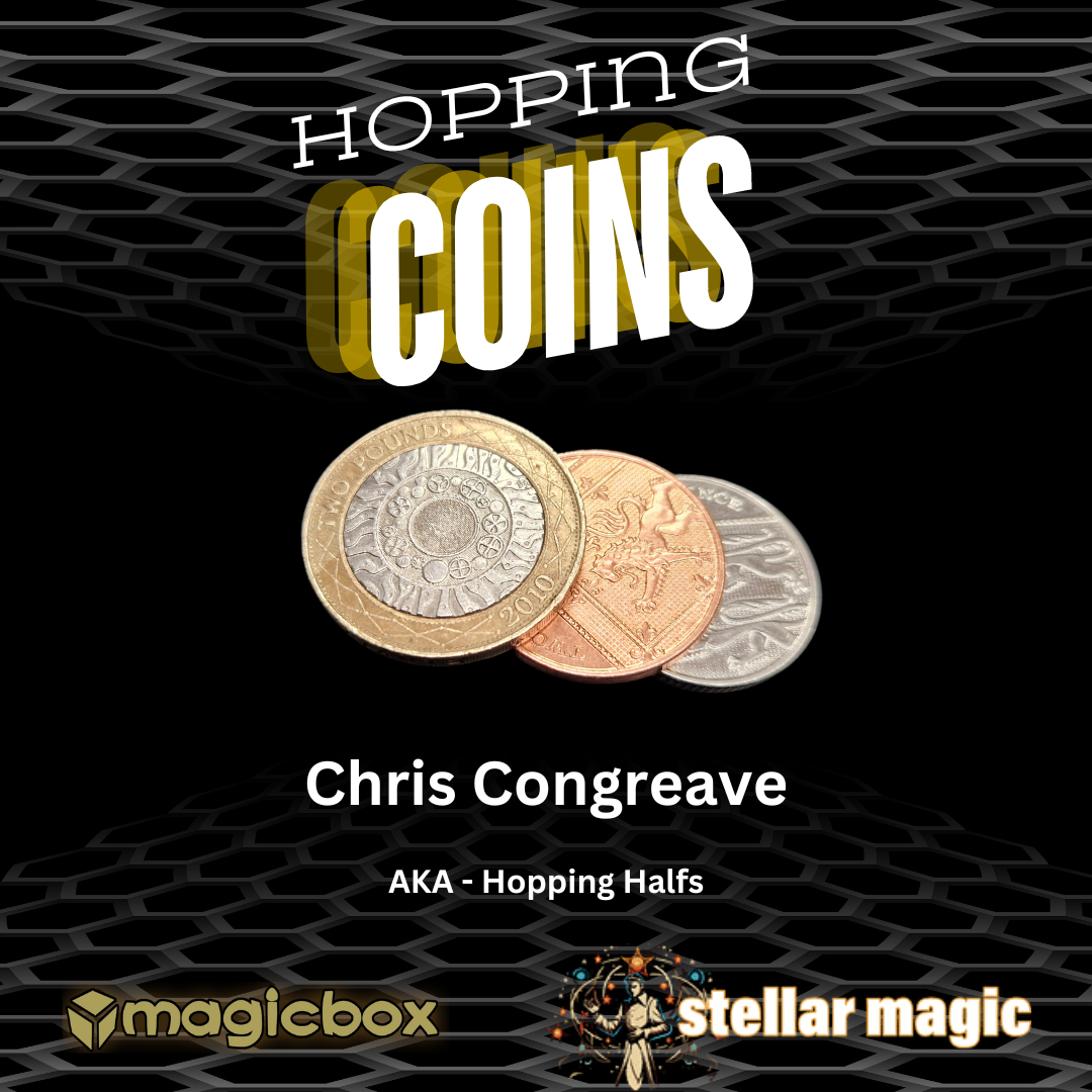 Hopping Coins Chris Congreave, Hopping Half UK