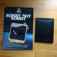 Sorry Not Sorry! by Liam Montier and Stephen Tucker