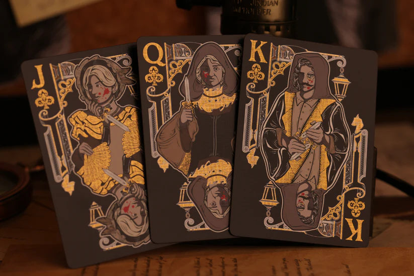 Jack the Ripper & Sherlock Holmes Playing Cards | Checkmate Edition