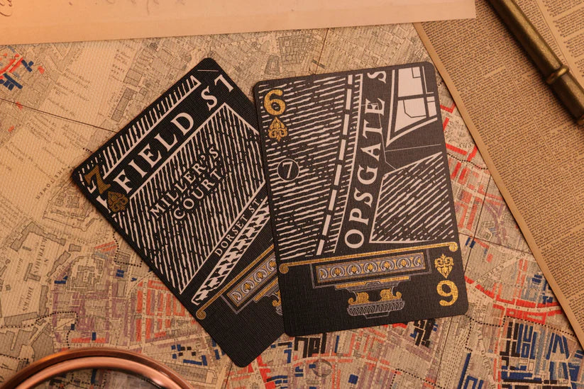 Jack the Ripper & Sherlock Holmes Playing Cards | Checkmate Edition