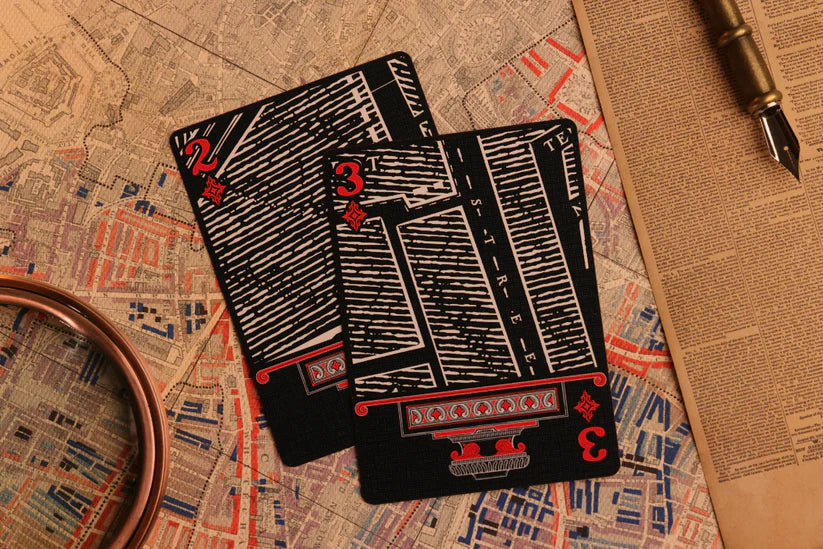 Jack the Ripper & Sherlock Holmes Playing Cards | Checkmate Edition