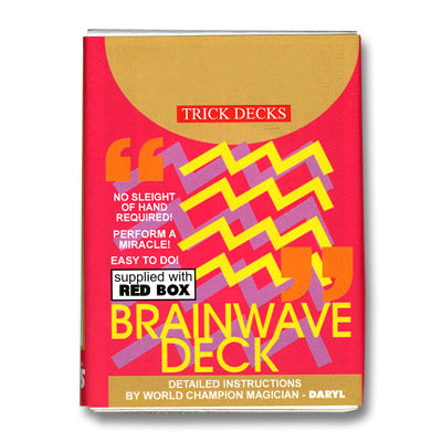 Brainwave Deck Bicycle (Red Case) - Trick