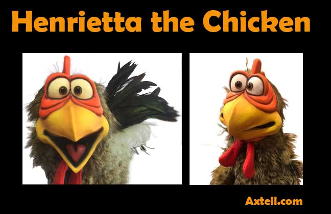 Henrietta Chicken Puppet