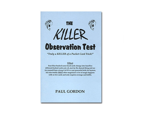 The Killer Observation Test-0