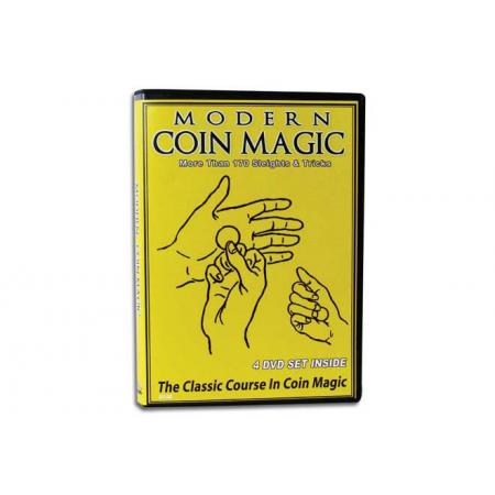 Modern Coin Magic (4 DVD Set)-0