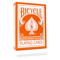 Orange Reverse Bicycle Deck-4557