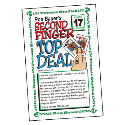 Ron Bauer Series: #17 - Second Finger Top Deal