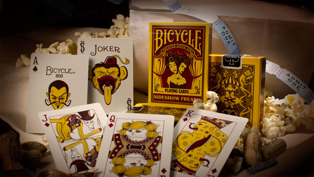 Bicycle Sideshow Freaks Deck-0