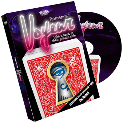 Voyeur (with DVD and Gimmick) by Romanos and Titanas Magic