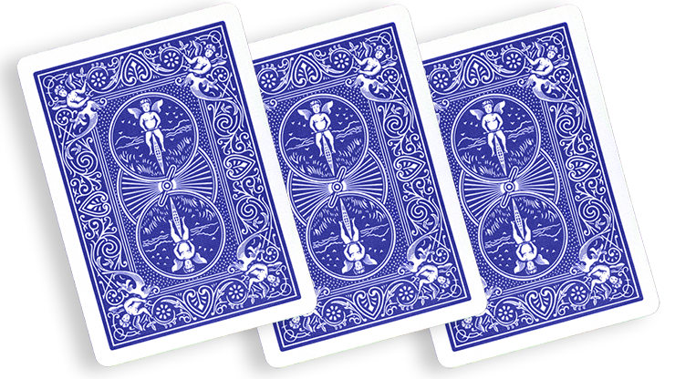 Three Way Forcing Deck Bicycle (Blue)