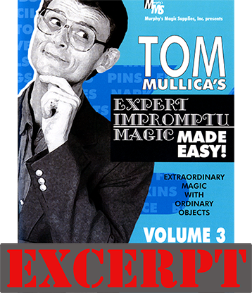 Bill to Matches - Video Download (Excerpt of Mullica Expert Impromptu Magic Made Easy Tom Mullica- #3, DVD)