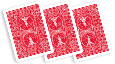 Stripper Deck Mandolin Bicycle (Red)