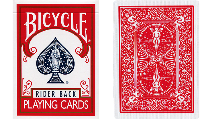 Red One Way Forcing Deck (Black and White Joker only)