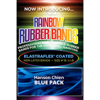 Joe Rindfleisch's Rainbow Rubber Bands (Hanson Chien - Blue Pack) by Joe Rindfleisch - Trick