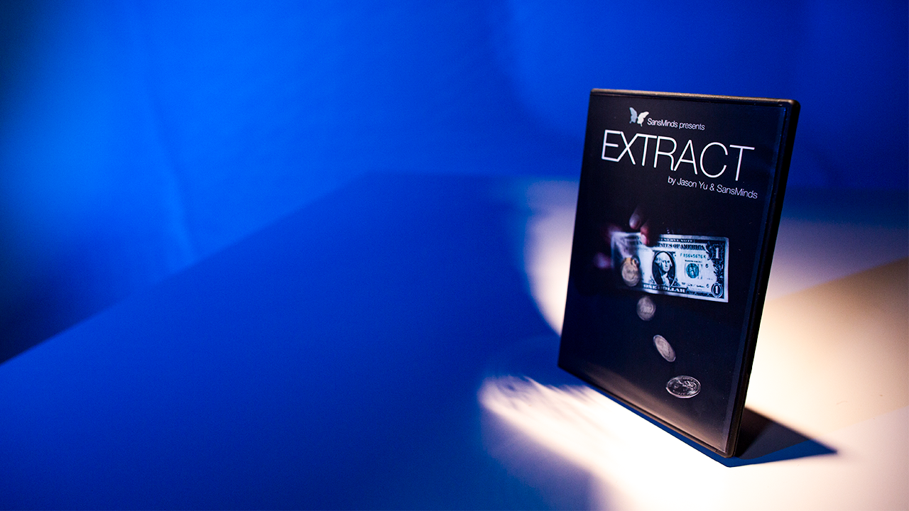 Extract (DVD and Gimmick) by Jason Yu and SansMinds - DVD