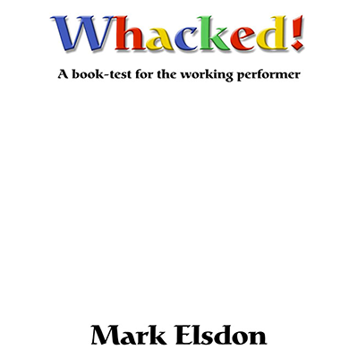 Whacked Book Test by Mark Elsdon - ebook