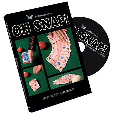 OH  SNAP! Red (DVD and Gimmick) by Jibrizy Taylor and SansMinds