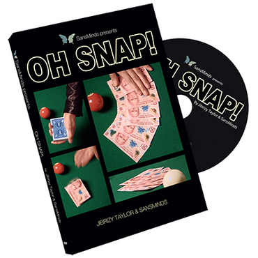 OH  SNAP! Red (DVD and Gimmick) by Jibrizy Taylor and SansMinds