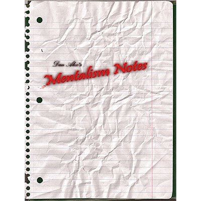 Mentalism Notes by Dan Alex - ebook