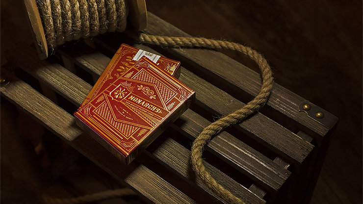 Monarch Playing Cards (Red) by theory11