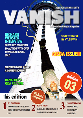 VANISH Magazine August/September 2012 - Richard Webster - ebook