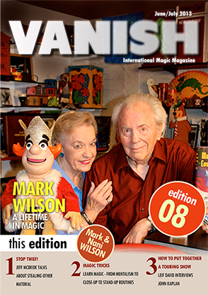 VANISH Magazine June/July 2013 - Mark Wilson - ebook