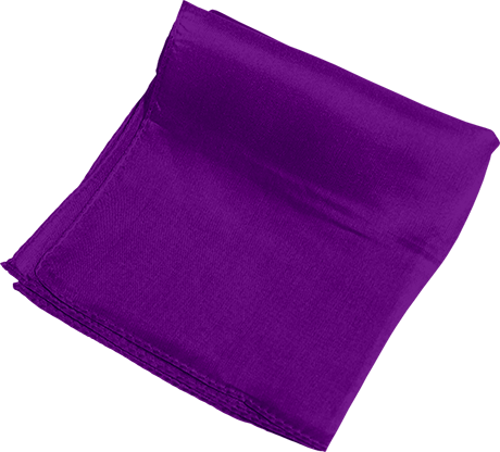 Silk 24 inch (Violet) Magic by Gosh - Trick