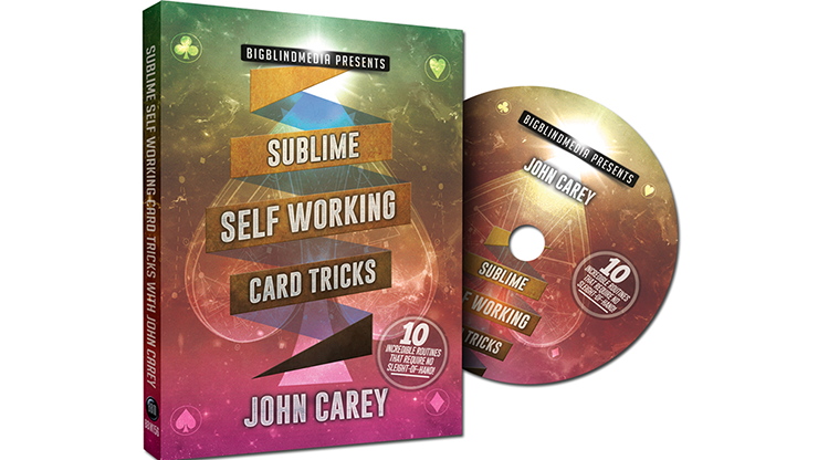 BIGBLINDMEDIA Presents Sublime Self Working Card Tricks by John Carey - DVD