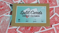 Split Cards 15 ct. (Red) by PCTC - Trick
