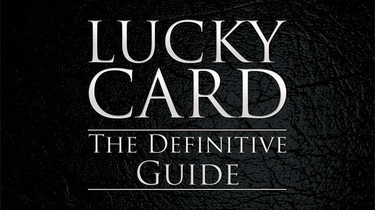 Lucky Card, Gimmicks Included by Wayne Dobson