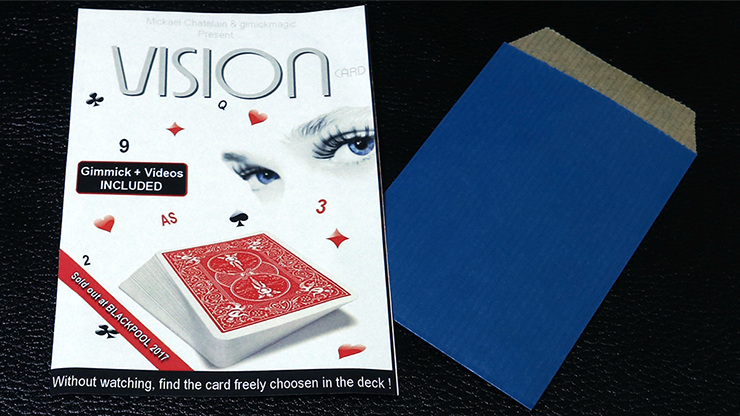 VISION (Blue) by Mickael Chatelain - Trick